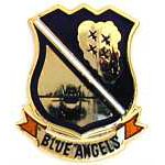  Blue Angles Mil Hat Pin
