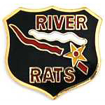  River Rats Mil Hat Pin
