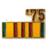  Vietnam 75 Service Ribbon Mil Hat Pin