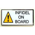  Infidel On Board Misc Hat Pin