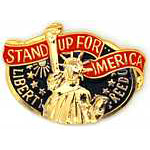  Stand Up for America Misc Hat Pin