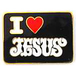 I Love Jesus Misc Hat Pin
