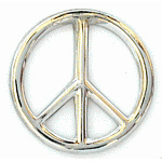  Peace Symbol Misc Hat Pin
