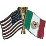  American & Mexico Misc Hat Pin