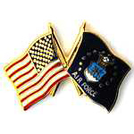  U.S.A. & Air Force Misc Hat Pin