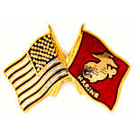  U.S.A. & USMC Misc Hat Pin