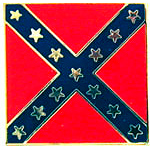  Confederate Flag Misc Hat Pin