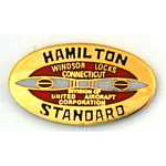  Hamilton Standard insignia Mil Hat Pin