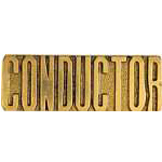 Conductor RR Hat Pin Conductor RR Hat Pin