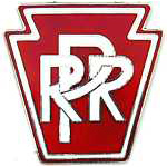Pennsylvania RR shield Railroad
