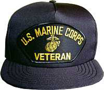  United States Marine Corps Veteran Black Hat Military Hat