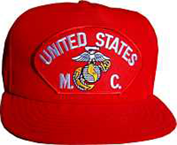  United States Marine Corps Red Hat Military Hat