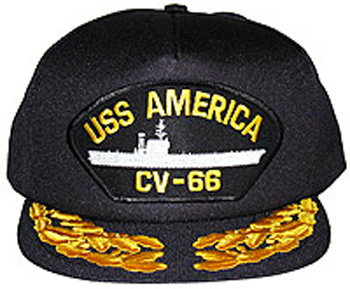  USS America CV66 Military Hat