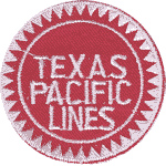 2in. RR Patch Texas Pacific