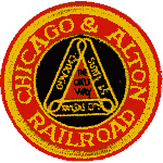 2in. RR Patch Chicago Alton