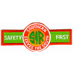 4in. RR Patch Southern RW Safety First 4in. RR Patch Southern RW Safety First