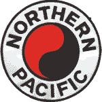 7in. RR Patch Northern Pacific