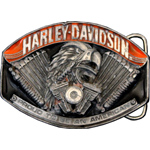  Harley-Davidson buckle used 1990 buckle Harley Davidson