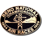  1989 Solid Brass Buckle 136 of 700 Reno Air Race
