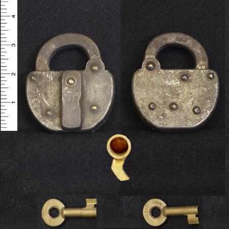 B $O - 1969 Lock PA. / Key Adlake 26565