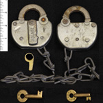  C & WI - Lock / Key Adlake 1801 S Lock and Key