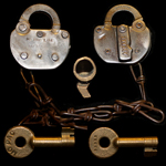  MOPAC Missouri Pacific Key 69958 Lock and Key