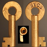 New York Central System Switch Key