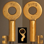  New York Central System TH Switch Key