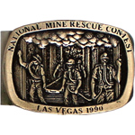  1990 Nat'l Mine Rescue Contest Money Clip Money Clip