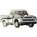  '62 Chevy Truck Auto Hat Pin
