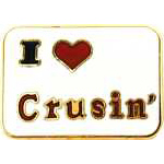  I Love Crusin' Auto Hat Pin