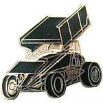  Wing Sprint Car Auto Hat Pin