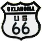  Route 66 - Oklahoma Auto Hat Pin
