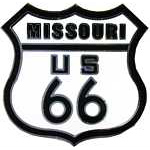  Route 66 - Missouri Auto Hat Pin
