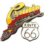  Crusin'Route 66 Auto Hat Pin