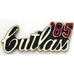  1985 Cutlass script year pin Auto Hat Pin
