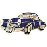 Studebaker - Blue Auto Hat Pin