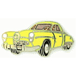  Studebaker - Yellow Auto Hat Pin