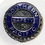  SP 5-year Safety pin RR Hat Pin