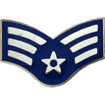  AF E-5 Stripes Mil Hat Pin