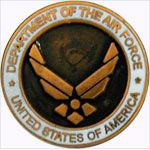  Department of the Air Force Mil Hat Pin