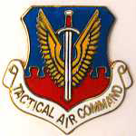  Tactical Air Command insignia Mil Hat Pin