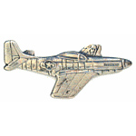  P-51 Mil Hat Pin