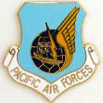  Pacific Air Comand Mil Hat Pin