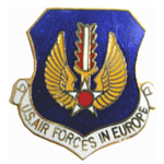  USAF in Europe Mil Hat Pin