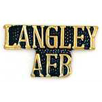  Langley AFB Mil Hat Pin