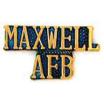  Maxwill AFB Mil Hat Pin