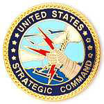  US Strg. Command insignia Mil Hat Pin