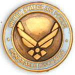  Honorable Discharge Mil Hat Pin
