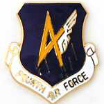  4th Air Force Mil Hat Pin